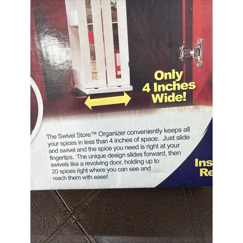 Brand New Swivel Store Organizer Spice Rack Storage System As Seen on TV!!
